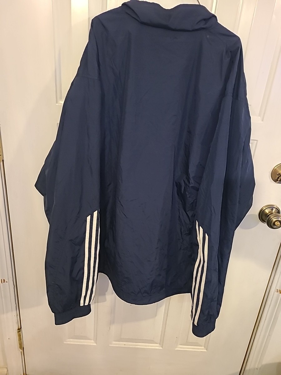 Adidas New York NY Yankees Windbreaker Men's 2XL Full Zip Baseball