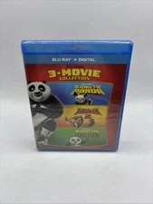 Kung Fu Panda 3-movie Collection Blu-ray Jack Black NEW Factory Sealed