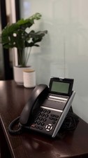 NEC DT400 Series 12-Button Display Phone Black / Excellent Condition