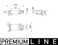 Mahle LadeluftküHler CI 753 000P FüR MERCEDES-BENZ