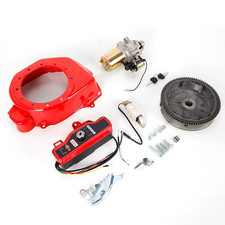 Elektro Start Motor Zünd Satz Schwungrad Starter Schlüsselsc Halter Passt Gx160 