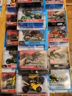 hot wheels MOTORCYCLES WITH RIDERS bad bagger scorchin scooter