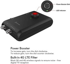HD Smart Boost Antennenverstärker, TV Antennenverstärker Signalverstärker, HDTV Boost