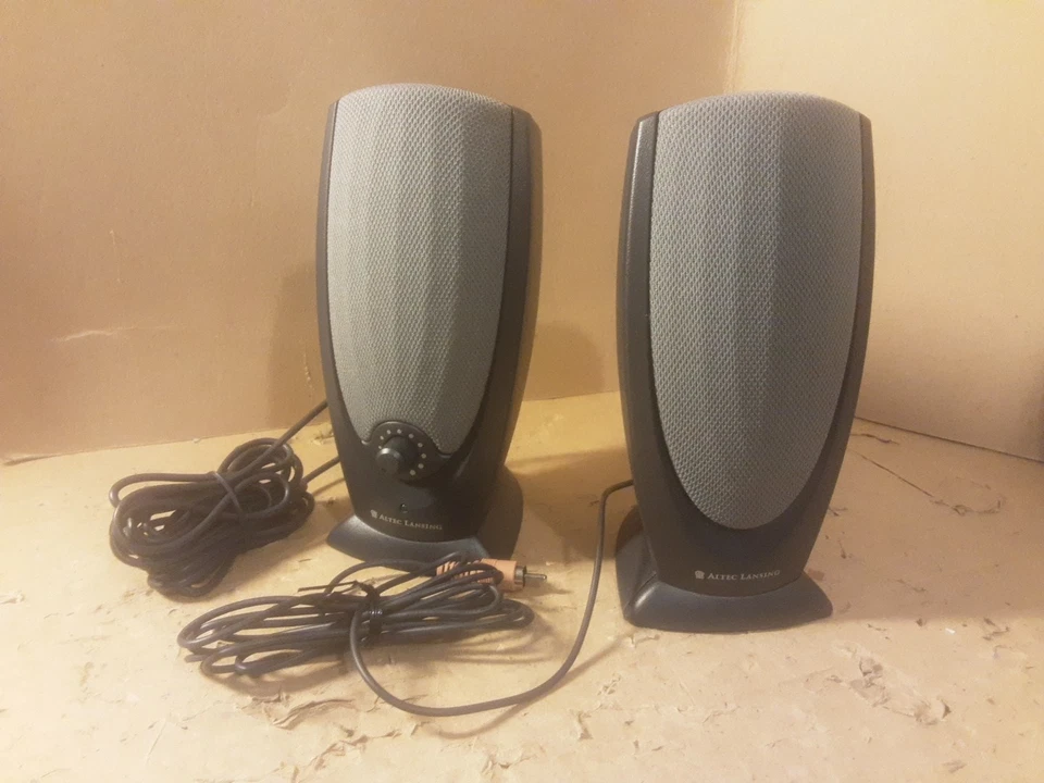 Altec Lansing ADA215 Pair of Media Speakers-MISSING POWER SUPPLY UNIT - Image 4 of 4
