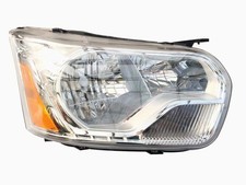 Replacement Passenger Right Side Headlight Headlamp Assemble Complete Chrome ...