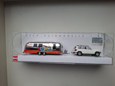 Busch 49760 - Mercedes GLK mit Airstream-Wohnwagen »Sersa Group« - neu in OVP