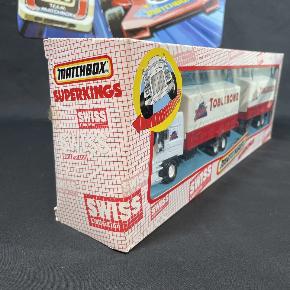 SUPER SUPER RARE - Matchbox Super Kings K-122 DAF Swiss Collection ‘TOBLERONE’ - Image 2 of 4
