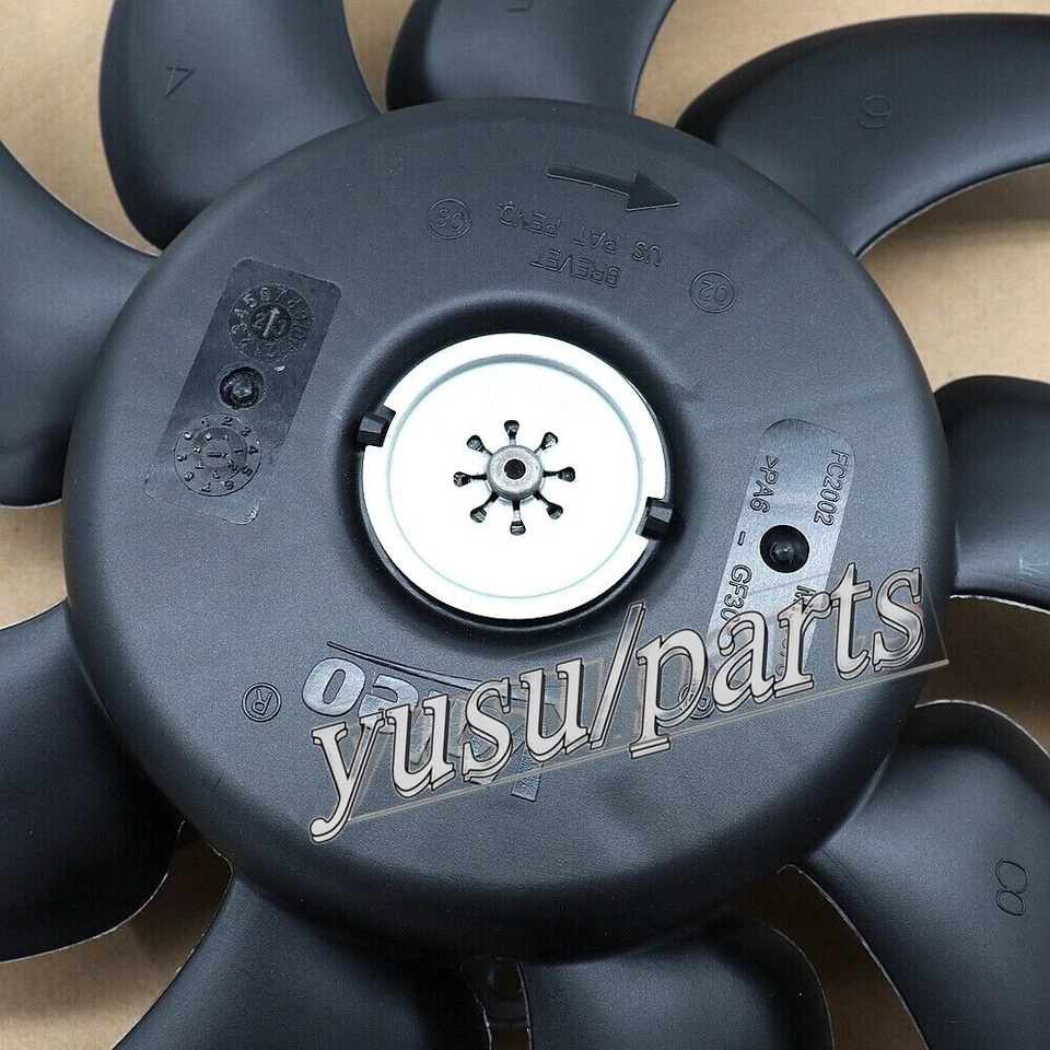 2 вентилятора охлаждения Valeo слева/справа для Audi A4 S4 A5 Q5 A6 A7 8K0959455F 8K0959455G - Изображение 3 из 4