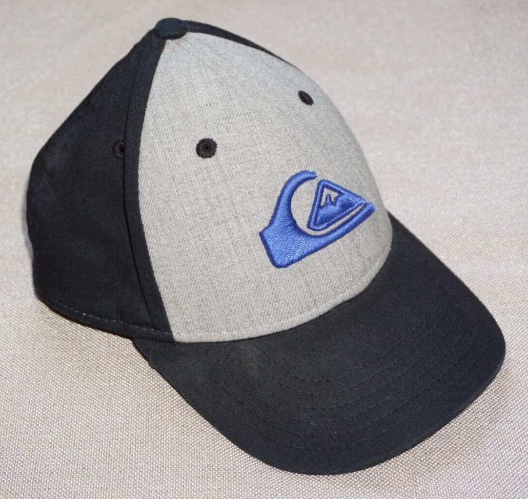 Quicksilver Cap Hat Size Toddler - Child Black Gray and Blue