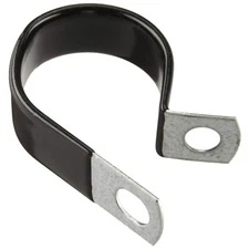 KMC Stampings, COV P-CLAMP 2"D.x1"W, Steel Loop Hose Clamp Hangers, MADE IN USA