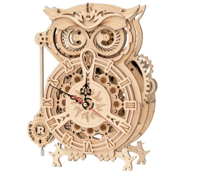 ROKR Eule 3D Holzpuzzle für Erwachsene,Schreibtischdekoration Geschenk (LK503)
