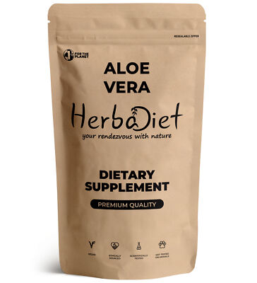 Aloe Vera Gel Extract Powder 200:1 Natural Inner Leaf Concentrate Colon Cleanse