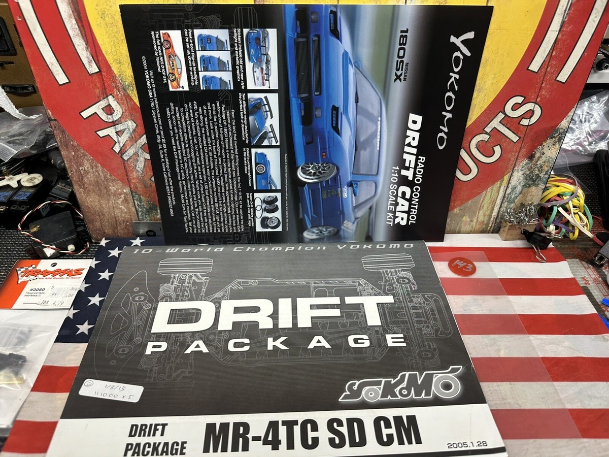 Yokomo MR-4TC SD CM Drift Owners Manual: 2013 PreOwned/Good