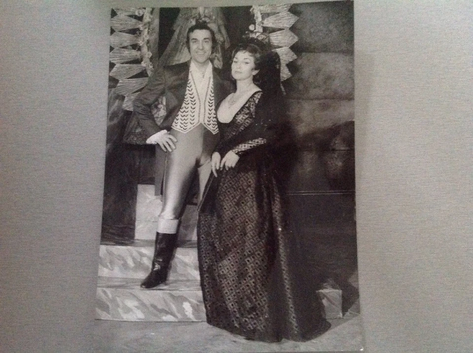 LUIS MARIANO et MURIA MURANO - Photo de presse originale 13x18cm - Photo 1/1