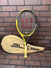 Racchetta da tennis Wilson BLX Pro 26 4 L0 con custodia gialla
