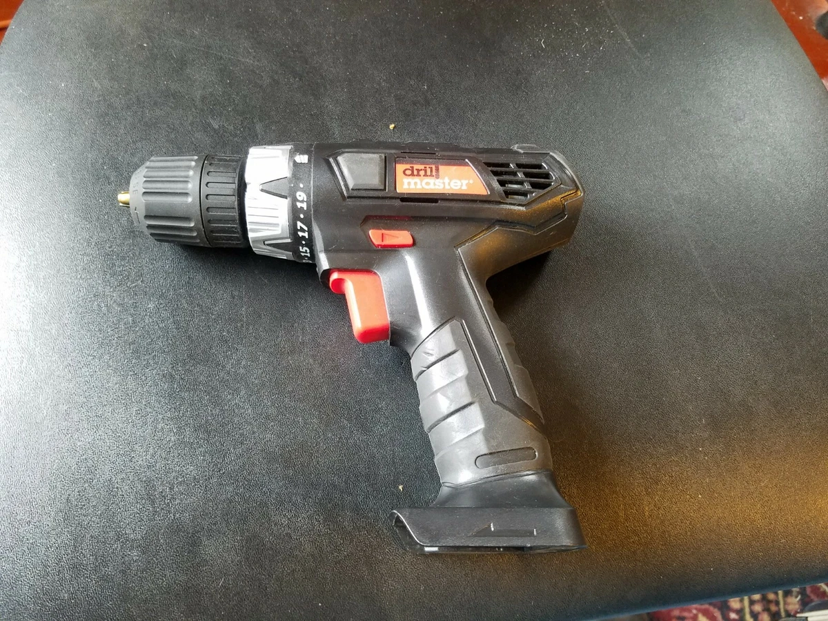 Drill master 18v cordless drill deals