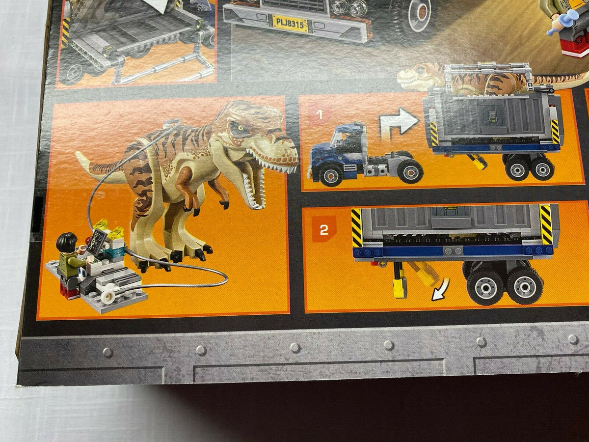LEGO Jurassic World Set 75933 - T. Rex Transport - New | eBay