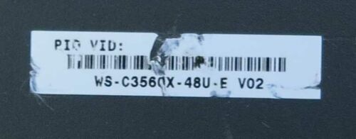 Cisco WS-C3560X-48U-E 48x 1GbE Ports UPOE IP Services L3 Managed 1U Switch - Picture 4 of 5