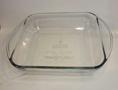 Anchor Hocking Clear Glass Baking Dish New