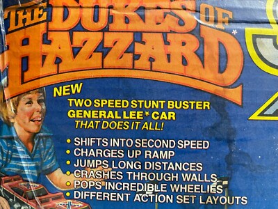 DUKES ON THE RUN! RARE DUKES OF HAZZARD SPEED JUMPER SET/WORKING GEN-LEE/PHOTO'S