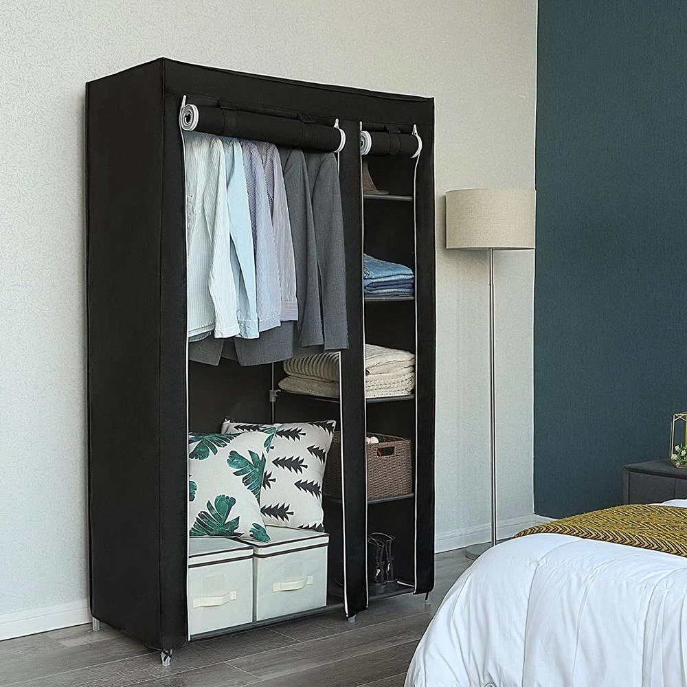 LANTUS Armoire de Rangement,Garde-Robe Penderies pour Chambre d'adulte