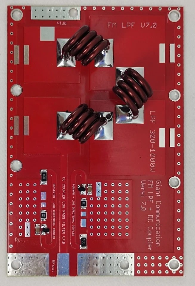 low pass filter FM 87.5-108 Mhz 1000 Watt LPF + DC Coupler - Image 4 of 4