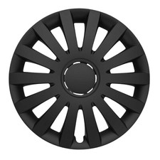 Enjoliveurs 14 Pouces Noir 4 Pièces Universels pour Jantes Acier
