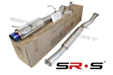 Srs Type-r Catback Exhaust For 02-07 Subaru Impreza Wrxsti Burnt Tip