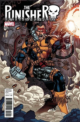 PUNISHER 14 Vol 10 JIM LEE X-MEN CARD VARIANT | eBay