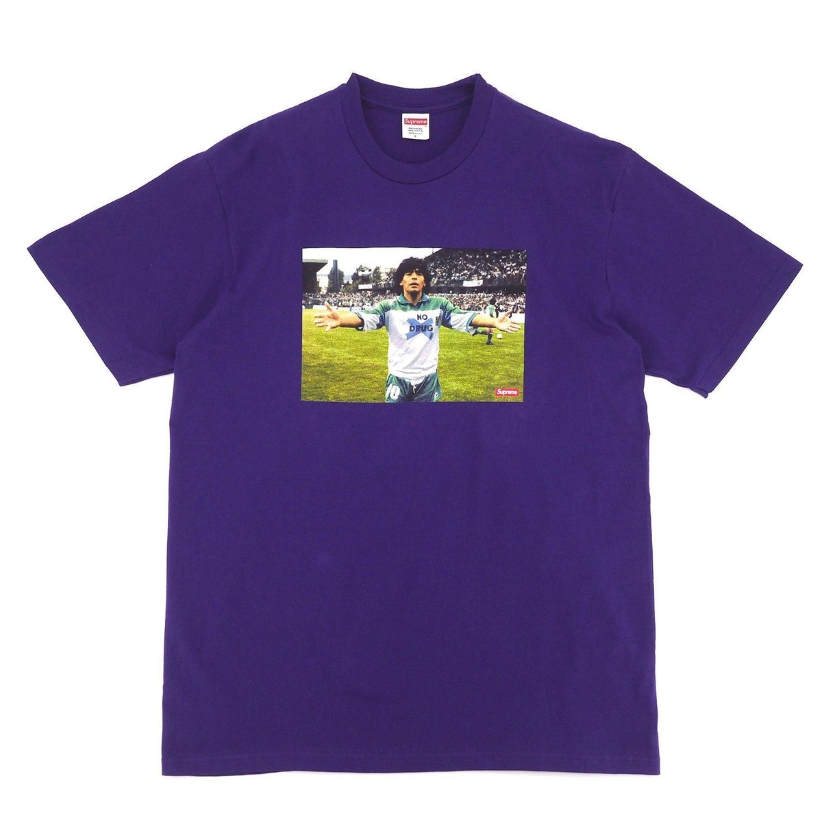 Supreme Maradona Tee Purple | eBay