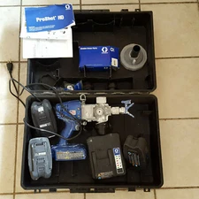 Graco Paint Sprayer ProShot HD with 3 28v Batteries & Charger + Extras in Case