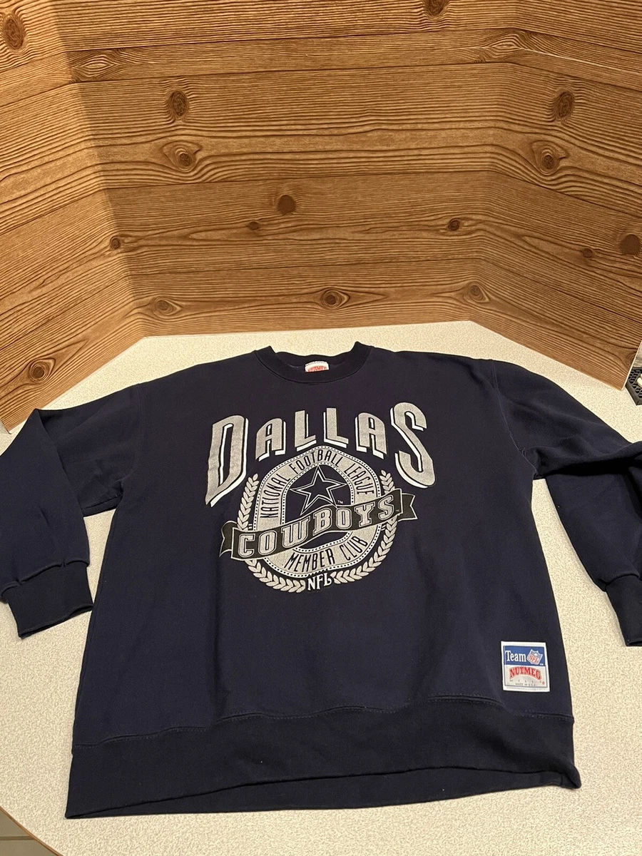 Vtg Mens NFL Dallas Cowboys Sweatshirt Size XL Throwback Americau0026#039;s  Team Nutmeg | eBay