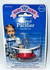 Baby King Printed Pacifier Infant With Cover 2008 Soft Silicone Farm