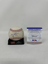 BRANDON MOSS SIGNED AUTOGRAPH G/U OFFICIAL MLB BASEBALL PSA COA PIRATES ALL STAR