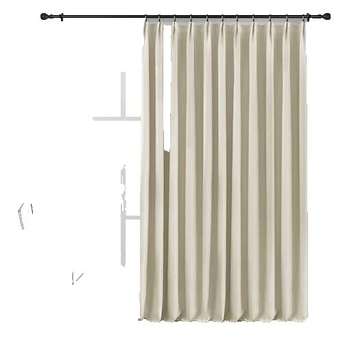 Country Window Pleated Drapes