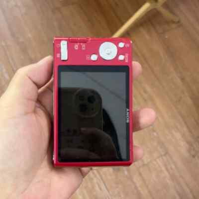 SONY Cyber-Shot DSC-W330 14.1MP Vintage Digital Camera 4× Zoom Red