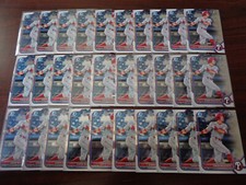 2022 Bowman Chrome Simon Muzziotti #BCP-40 1st Year RC Lot of 30-PHILLIES