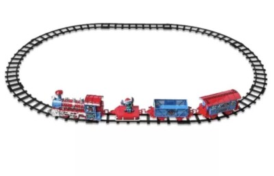 Christmas Disney Lilo & Stitch Holiday Express 12 Pcs Read To Play Train set NIB