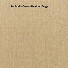 Sunbrella Canvas Heather Beige 5476-0000 outdoor/indoor fabric by the yard, 54"