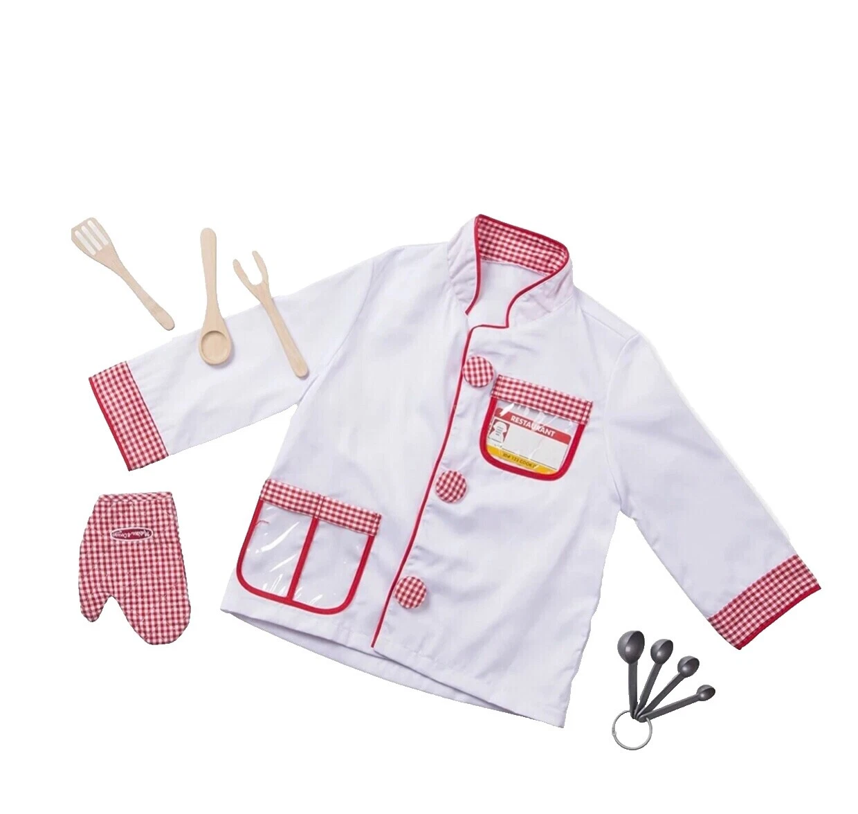 Disfraces Traje completo de nylon blanco