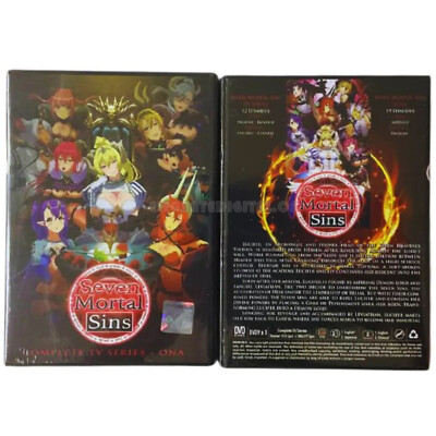 Anime DVD Seven Mortal Sins (1-12End+ONA) *Uncensored