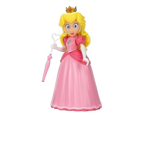3X Princess Peach Bowser Koopa Mario Plastic Figure Toy 5