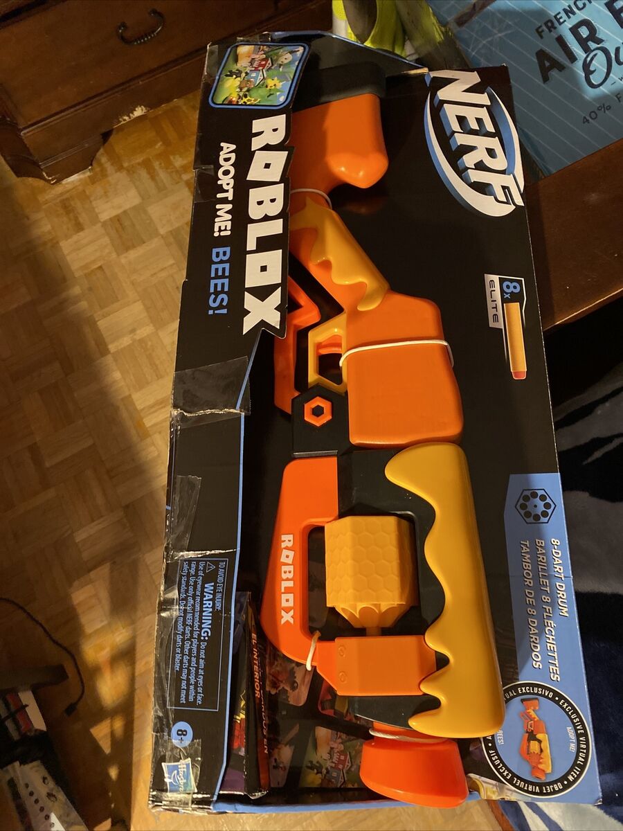 Nerf ROBLOX Adopt Me BEES Lever Action Dart Blaster Gun *Code ONLY