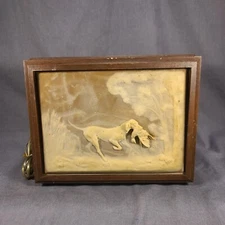 Vintage Deco Tel Rotary Telephone Phone in a Box Hunting Dog DSIP 2131 B