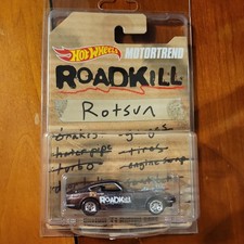 Hot Wheels Motortrend Roadkill Rotsun 71 Datsun 240z 164 Black Unopened