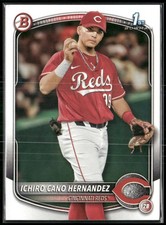 Ichiro Cano Hernandez 2025 Bowman Prospects #BP-18 Cincinnati Reds b