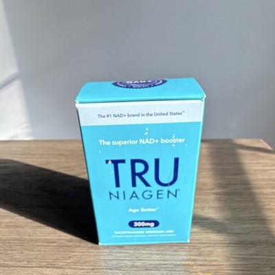 Tru Niagen 300mg 30 Capsules Dietary Supplement | Clinically Proven NAD+ Booster