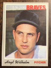 1970 Topps #17 HOF’er Hoyt Wilhelm