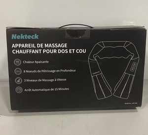 Nekteck Shiatsu Deep Kneading Massage Pillow