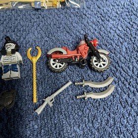 LEGO Pharaoh&rsquo;s Quest 7306 Golden Staff Guardians 100% Complete Good Shape